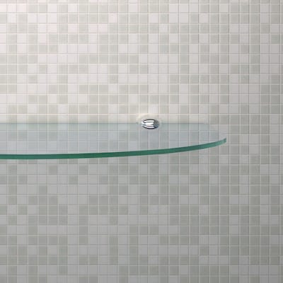 Glass shelving