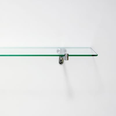 Glass shelving