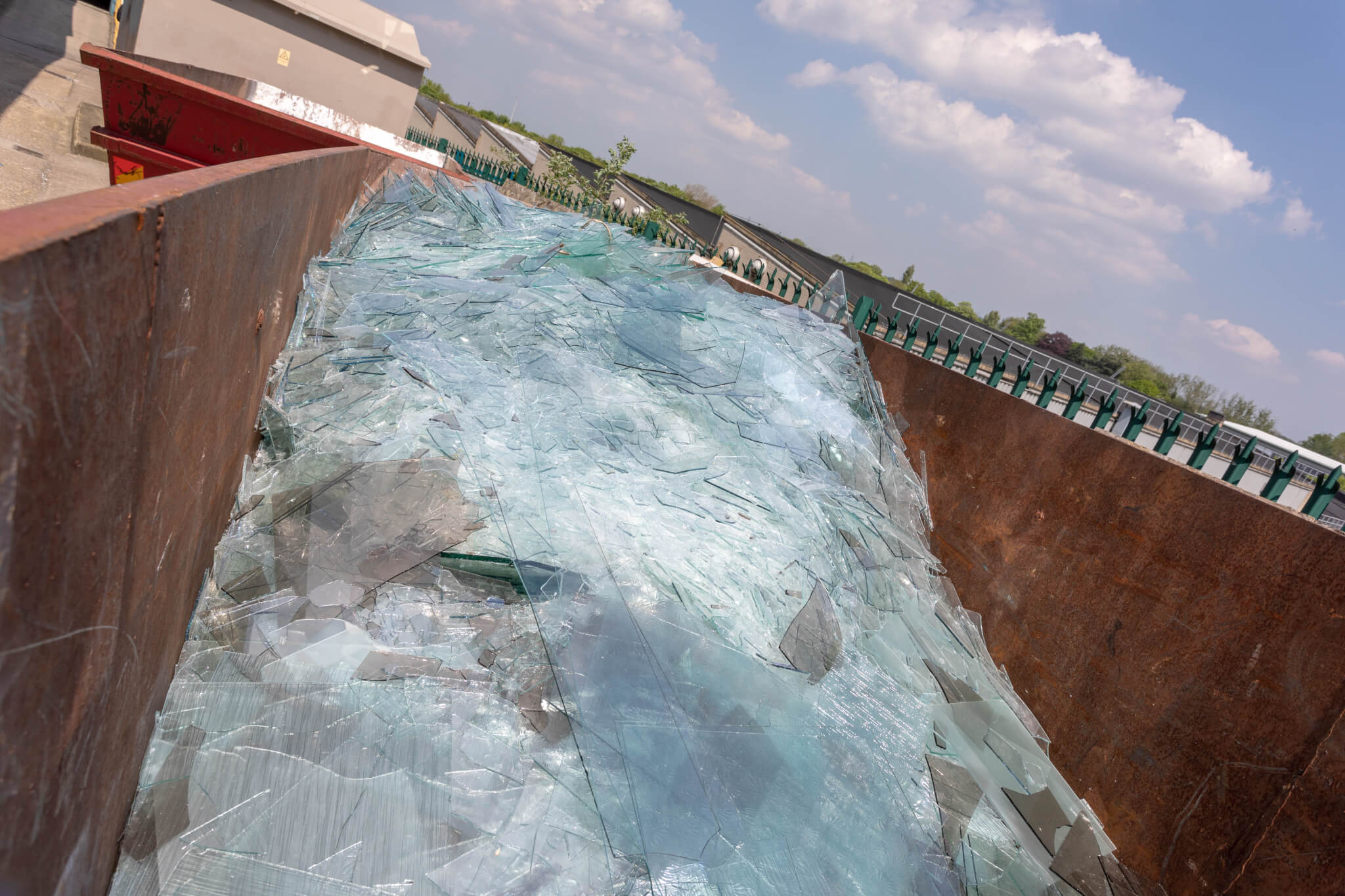 Glass recycling